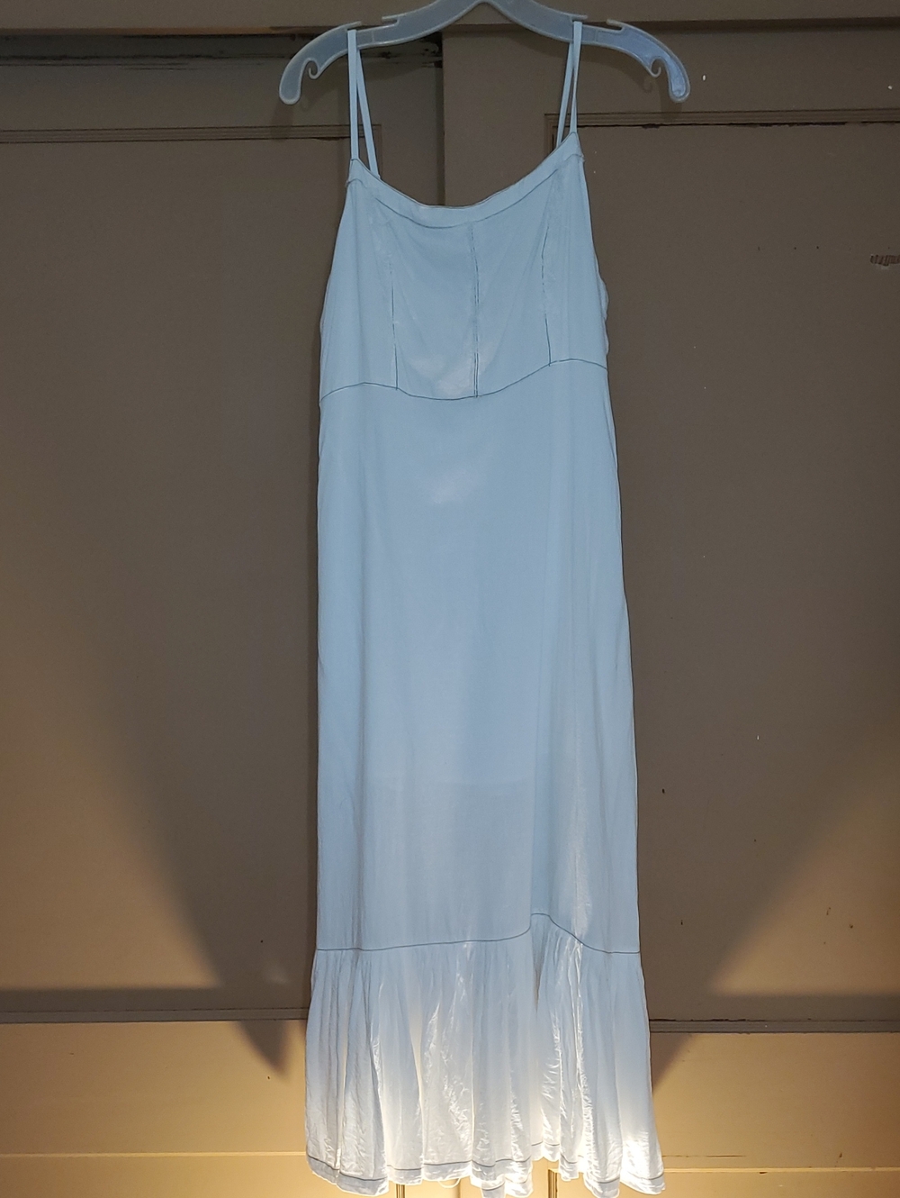 UO Bradley Linen Midi Dress